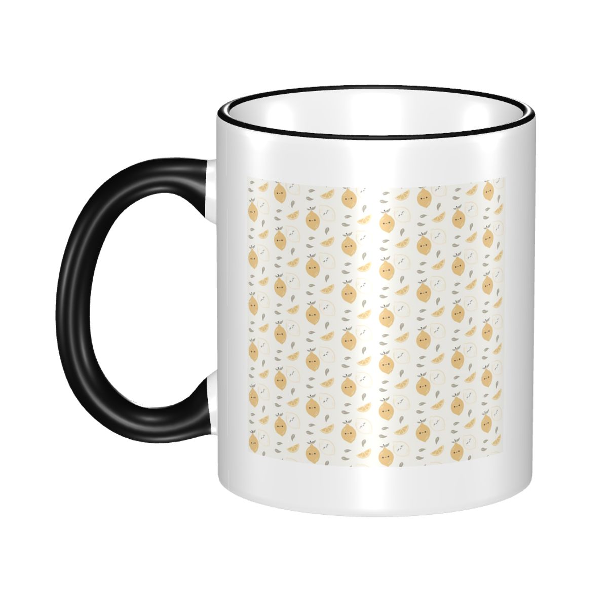 Cute Lemon Pattern Mug Funny C - Lemon Tea Coffee review and price