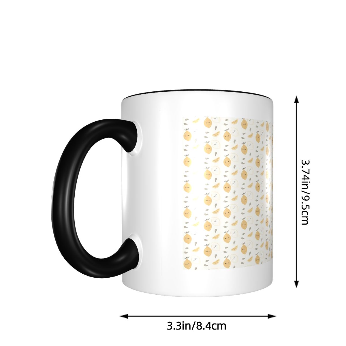 Cute Lemon Pattern Mug Funny C - Lemon Tea Coffee review and price