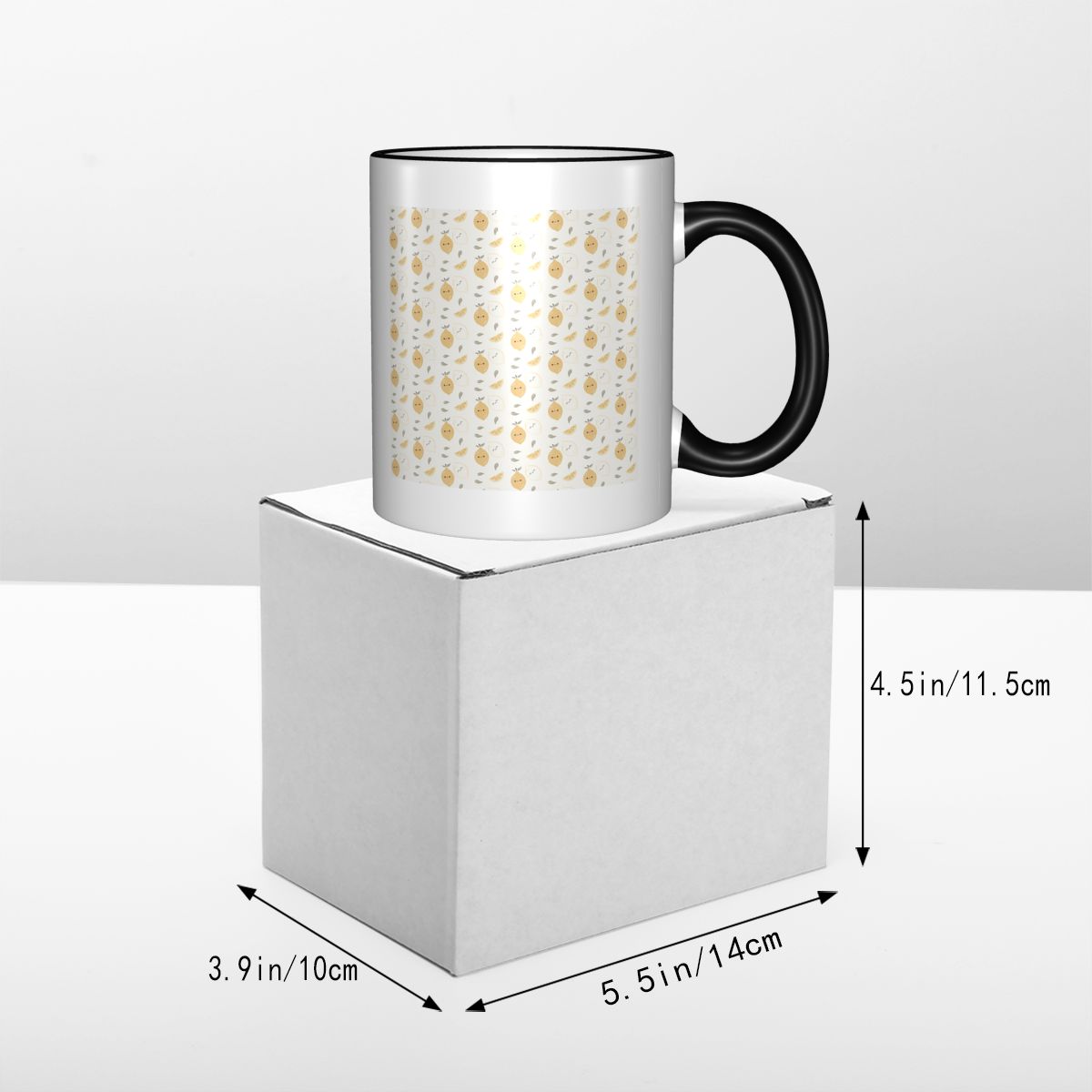 Cute Lemon Pattern Mug Funny C - Lemon Tea Coffee review and price