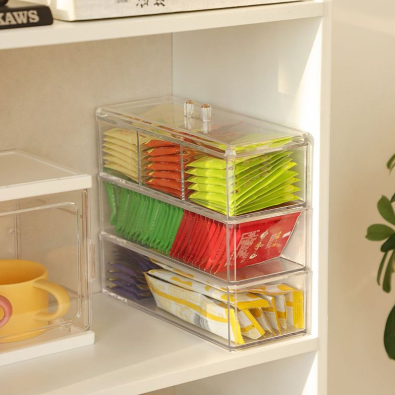 [E] Tea Bag Storage Box Drawer - Coffee Tea Sugar Canisters review and price