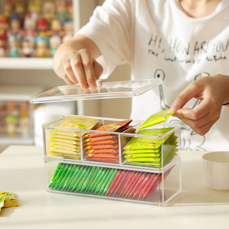 [E] Tea Bag Storage Box Drawer - Coffee Tea Sugar Canisters review and price
