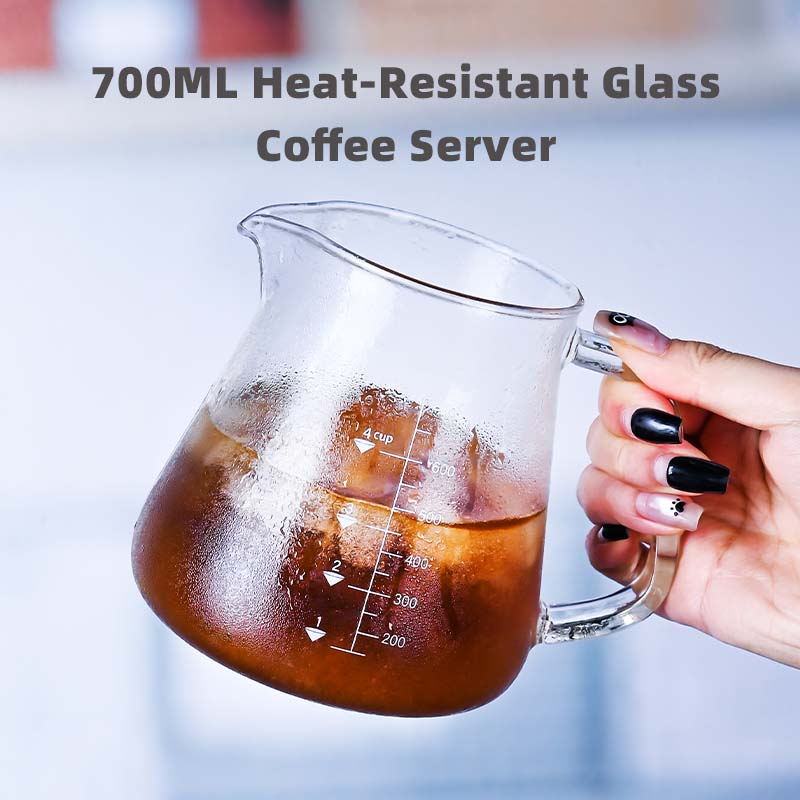 New High Borosilicate 700ml  G - Coffee Tea Pots review and price