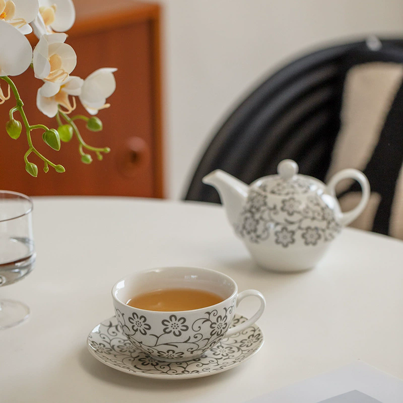 Flower Teapots,Coffee Pot,Moth - Tea Coffee Pot Set review and price