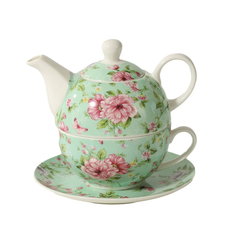 Flower Teapots,Coffee Pot,Moth - Tea Coffee Pot Set review and price