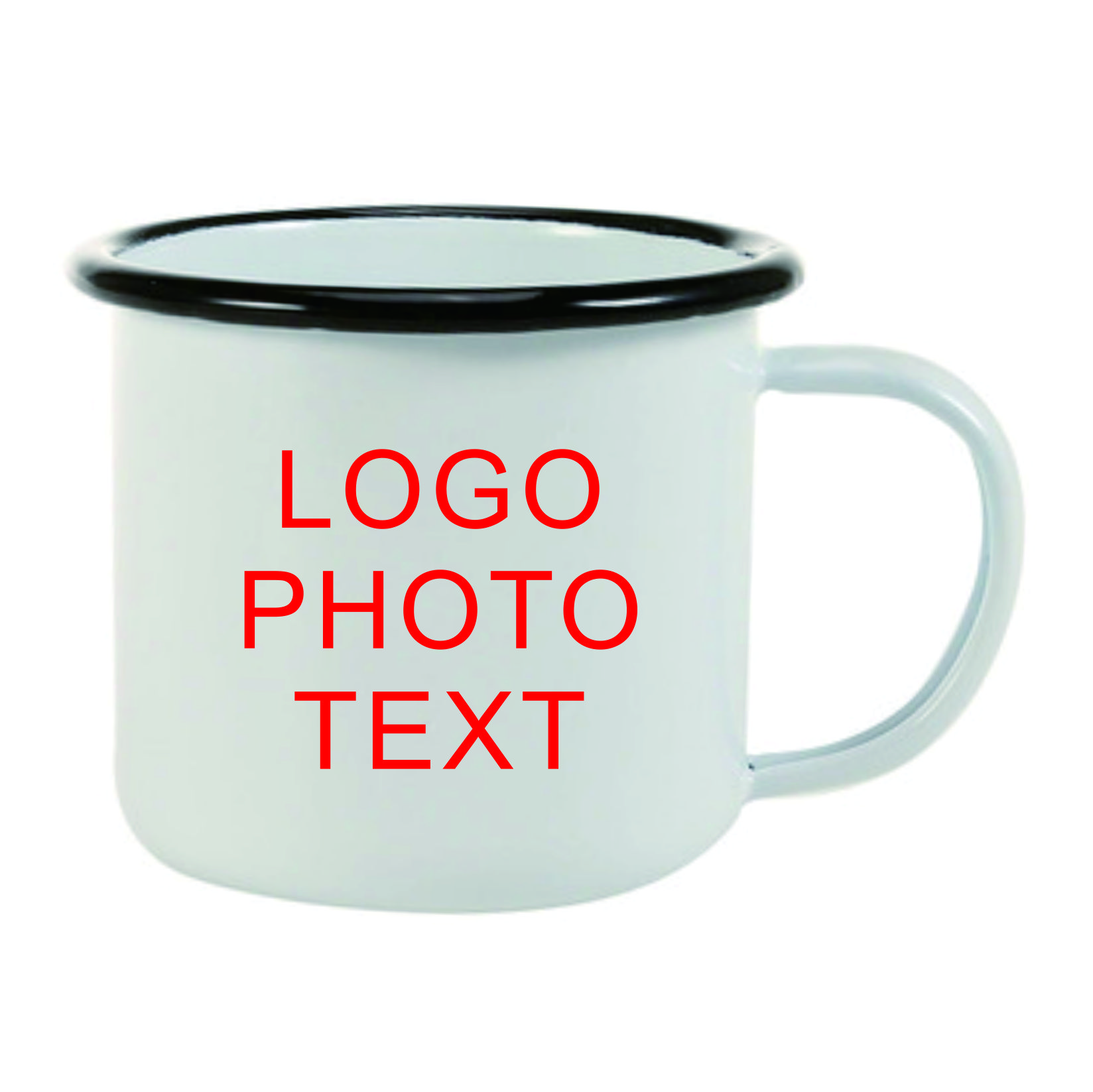 350ML Enamel Coffee Mug DIY LO - Coffee Tea Logo review and price