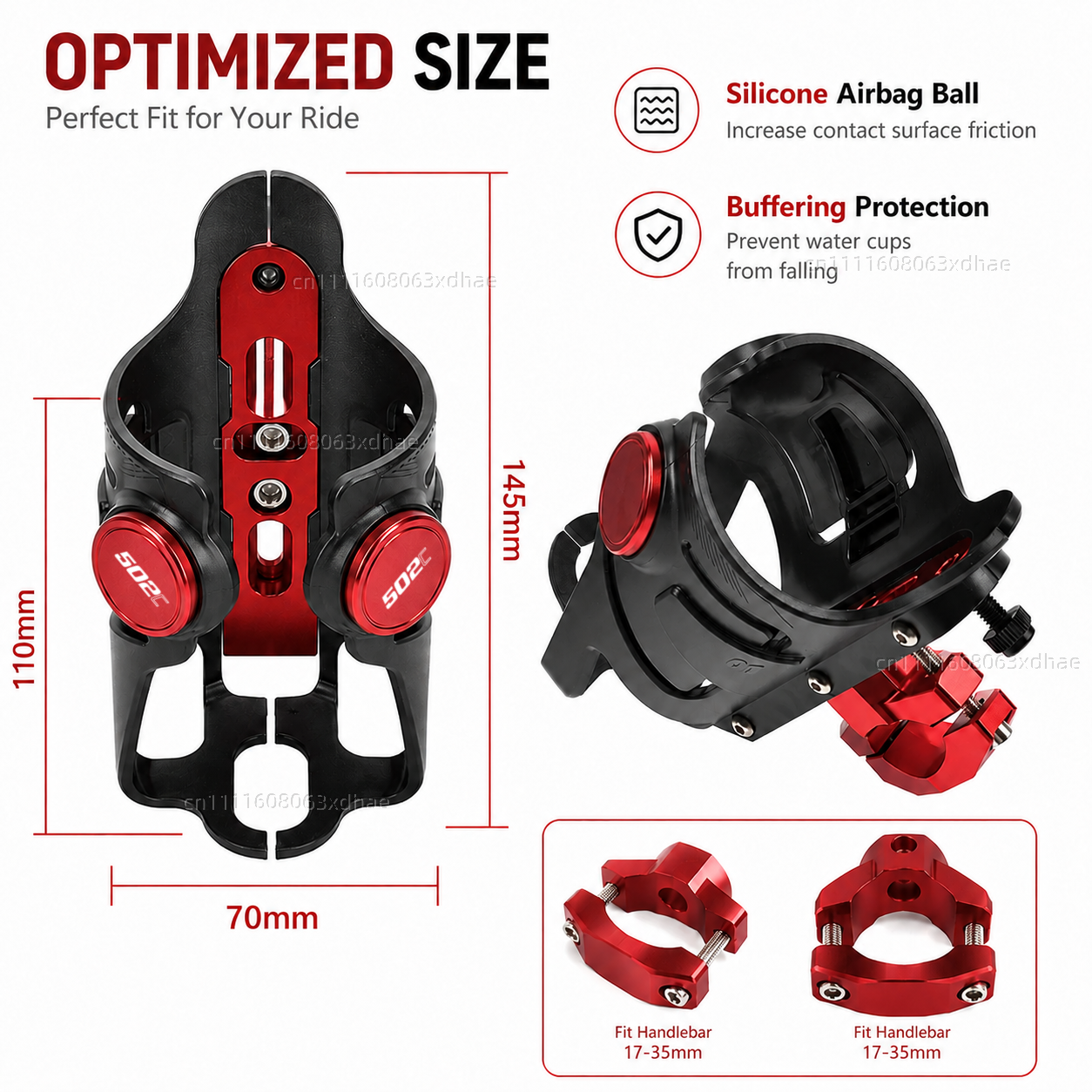 Motorcycle Water Bottle Holder - Coffee Tea Jars review and price