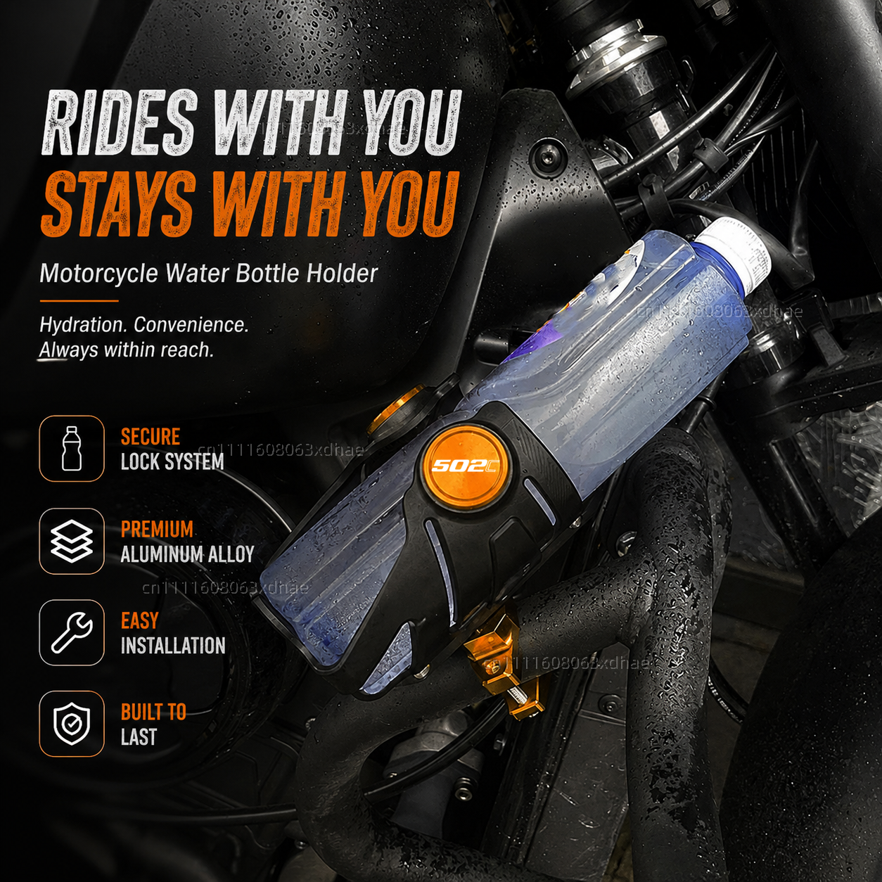 Motorcycle Water Bottle Holder - Coffee Tea Jars review and price