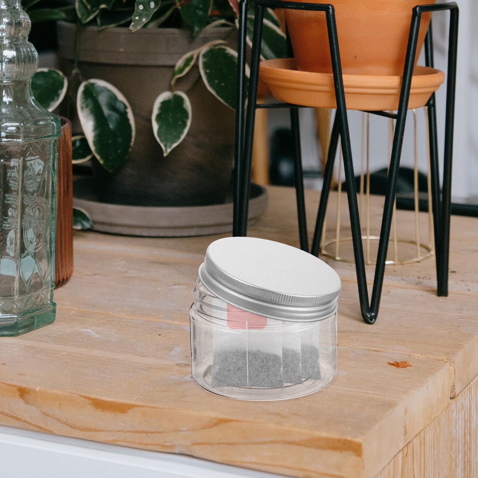 10Pcs Clear Airtight Food Jar  - Coffee Tea Jars review and price