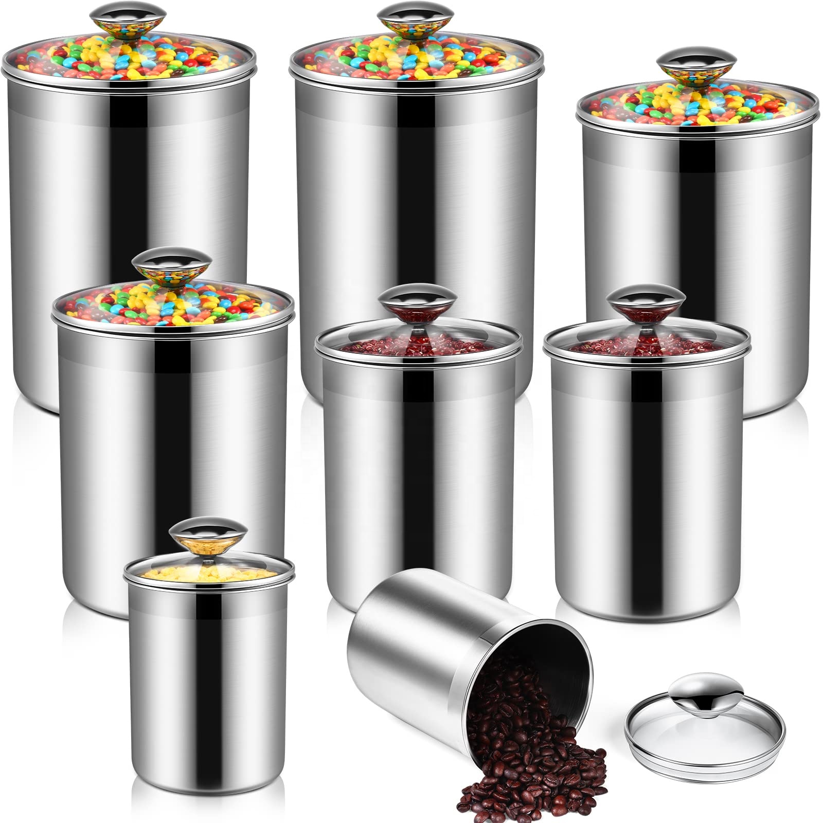 Food Storage Containers Tea Co - Coffee Tea Sugar Canisters review and price