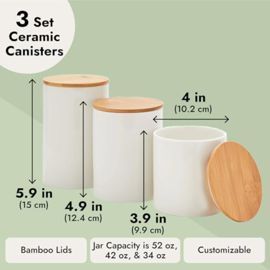 Ceramic Canisters - Coffee Can - Coffee Tea Sugar Canisters review and price