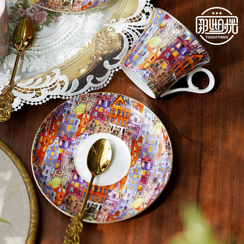 Exquisite high-end English aft - Tea Coffee Pot Set review and price