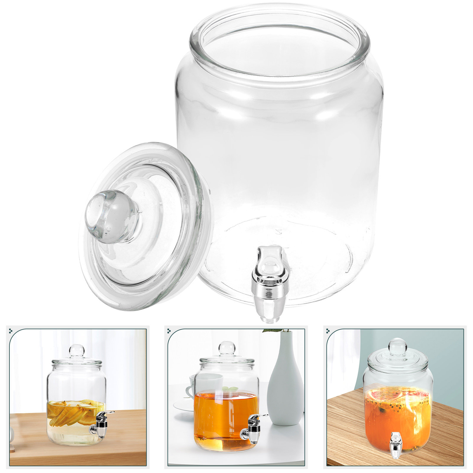 1L Glass Wine Jar with Tap Sea - Cold Brew Jar review and price
