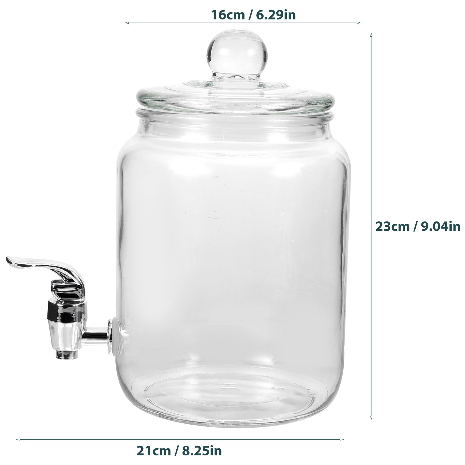 1L Glass Wine Jar with Tap Sea - Cold Brew Jar review and price