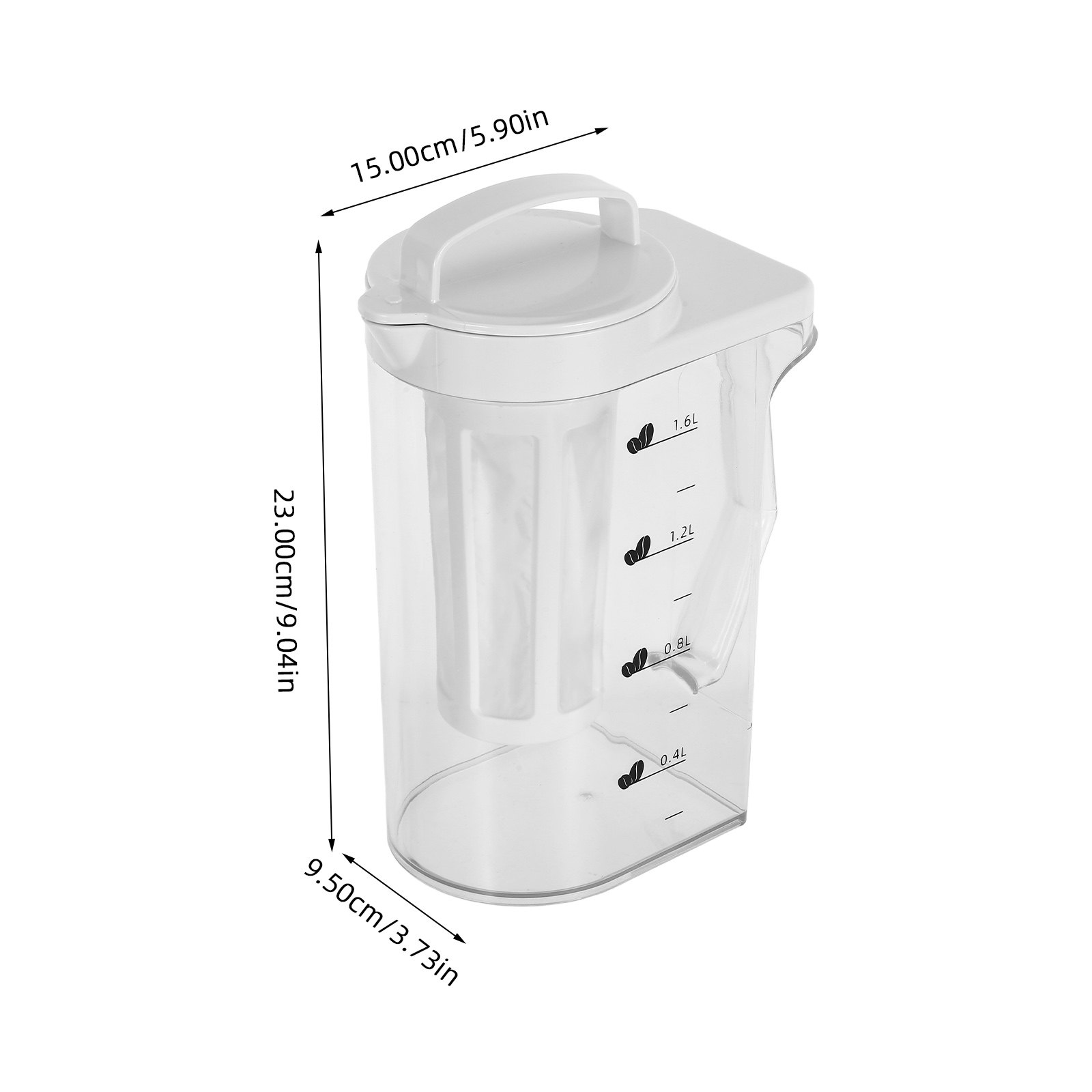 Plastic Cold Brew Coffee Pitch - Coffee Tea Pots review and price