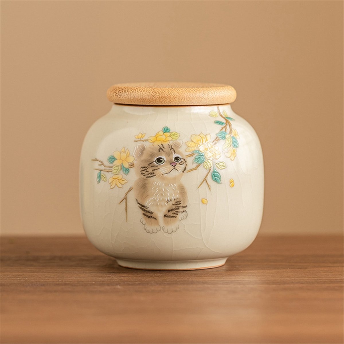 9oz Ceramic Tea Canister with  - Coffee Tea Sugar Canisters review and price