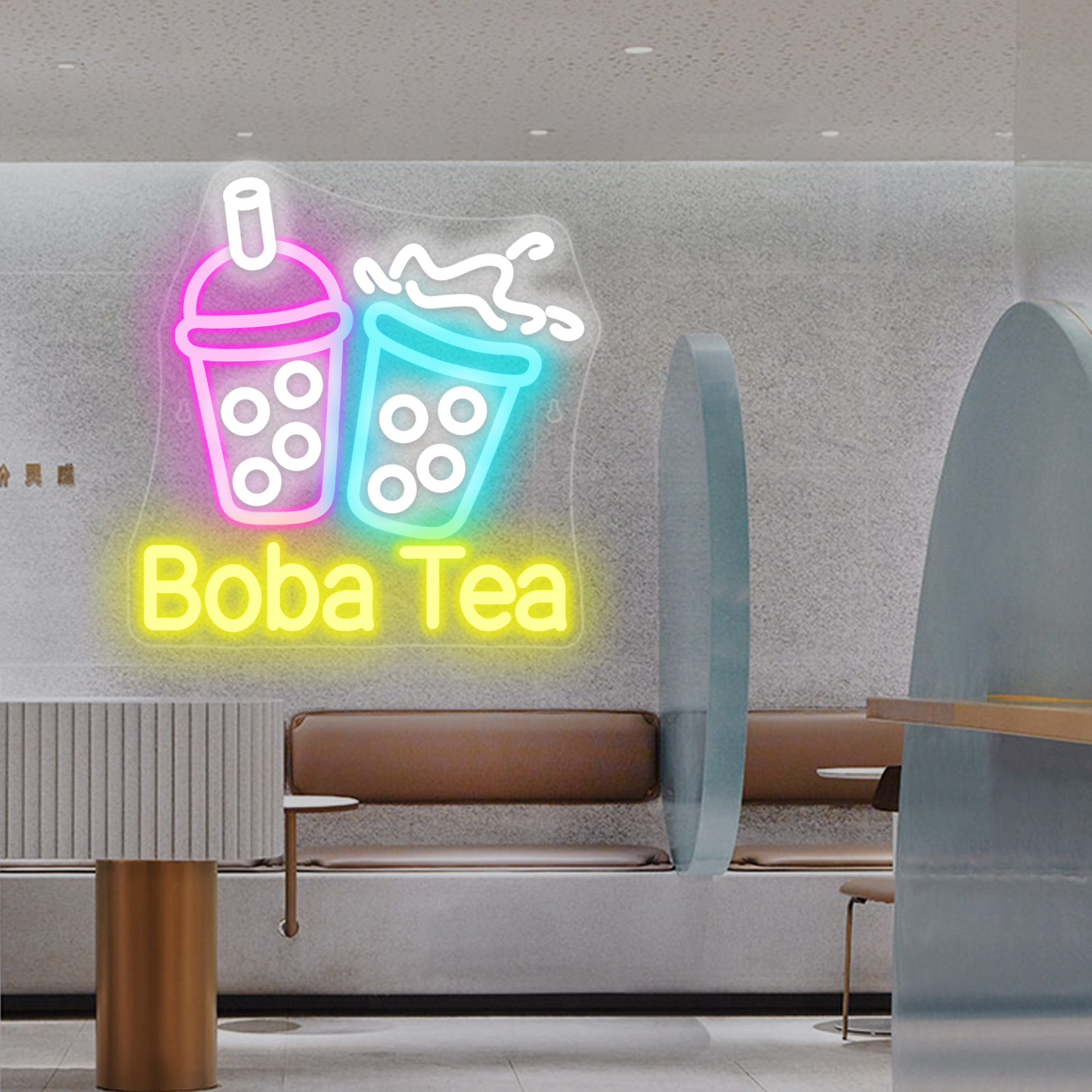 Bubble Tea Neon Light Colorful - Coffee Tea Neon Sign review and price